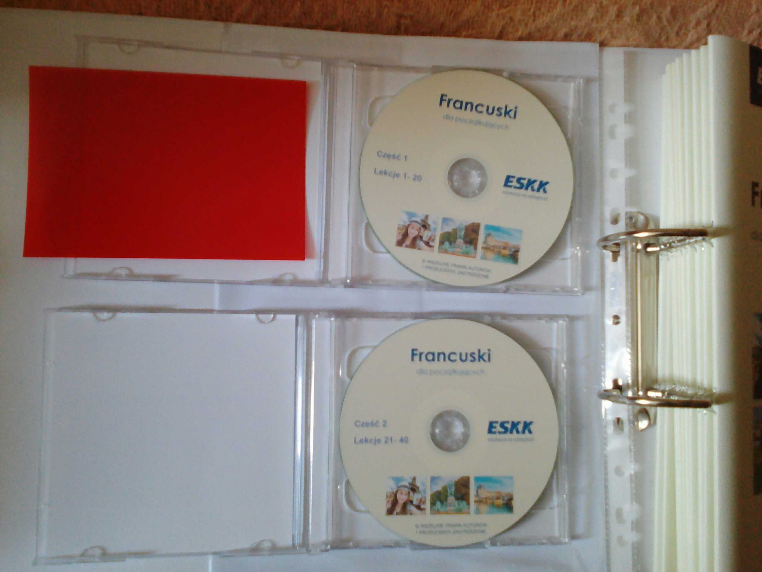 ESKK Francuski dla początkujących + gratis Angielski audiobook