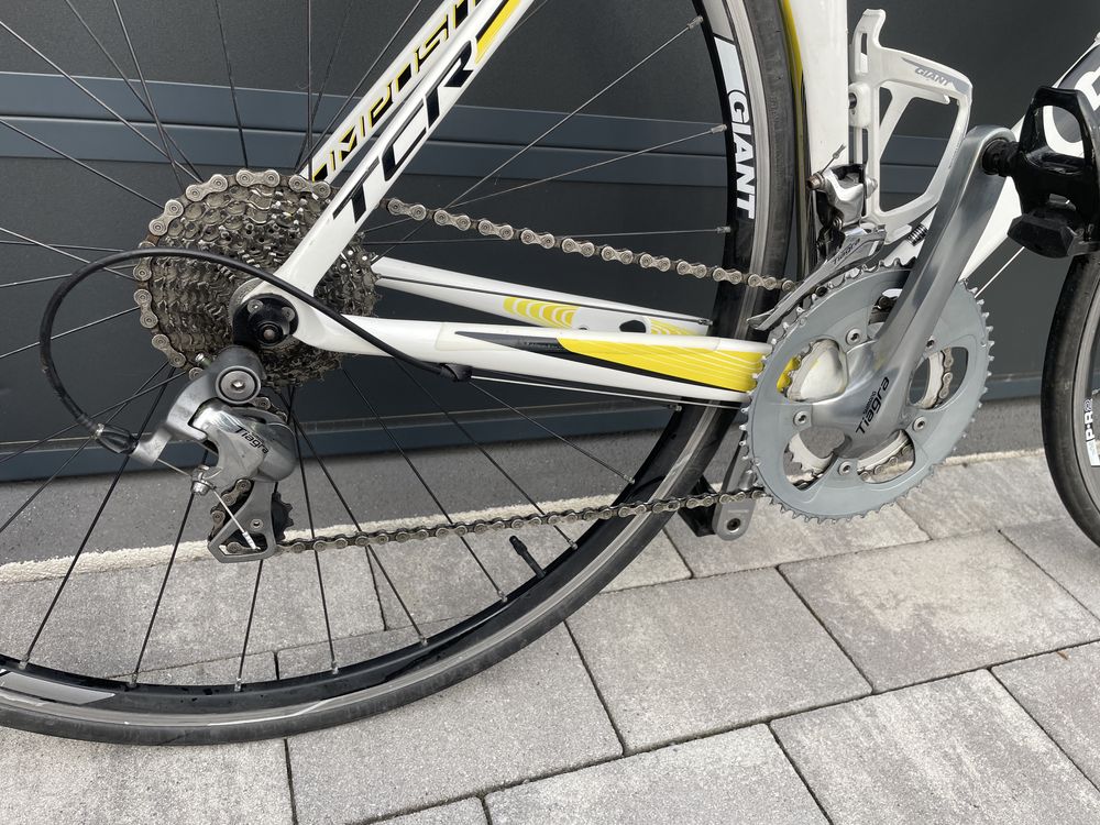 Sprzedam szosówke Giant  TCR Advanced Full Carbon rozmiar 54 M idealny