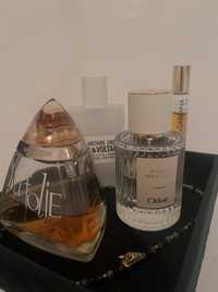 Zestaw perfum chloe cedrus zadig voltaire d&g the one