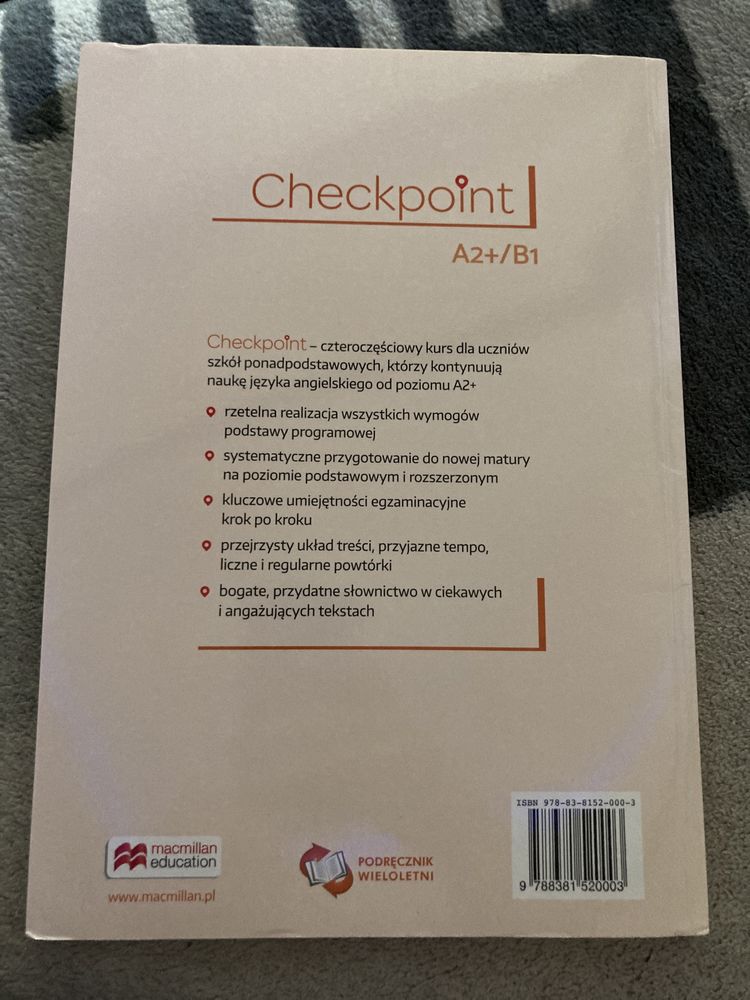 Podręcznik | Checkpoint A2+/B1