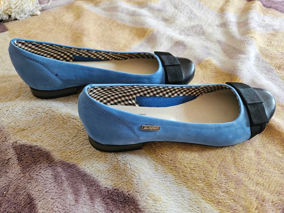 Błękitne baleriny Zapato