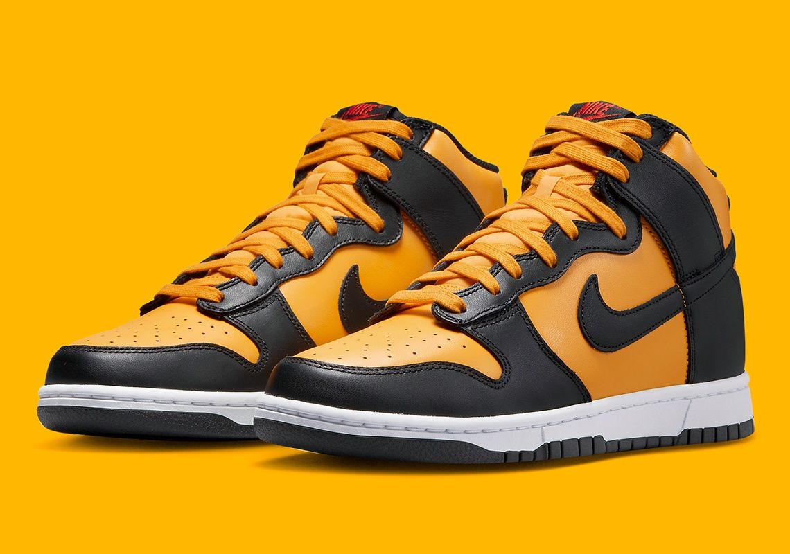 Dunk high reverse goldenrod