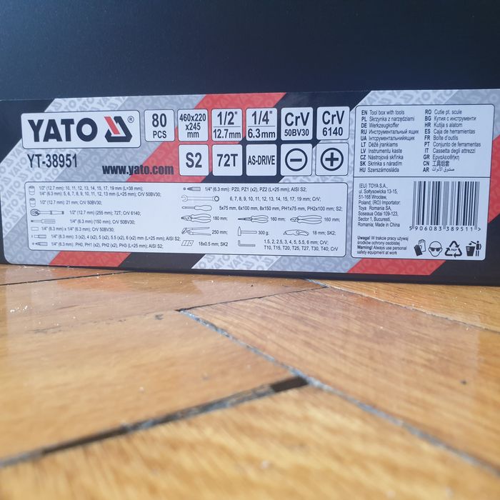 Yato YT-38951 Skrzynka z Narzędziami NOWA