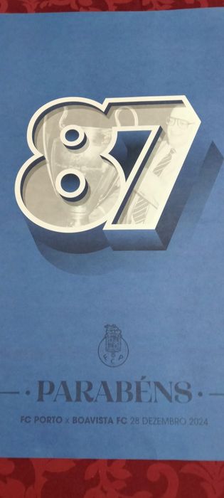 Poster comemorativo Porto - Pinto da Costa