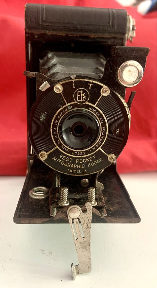 Camara de fole Vest Pocket Autographic Kodak Modelo B