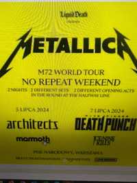 2 bilety Metallica 05.07.2024