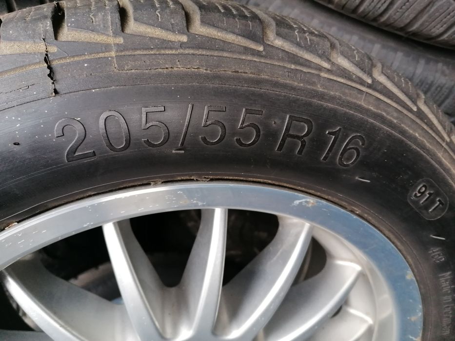 Koła ZIMOWE z felgami aluminiowymi BMW ładny kpl ZOBACZ!