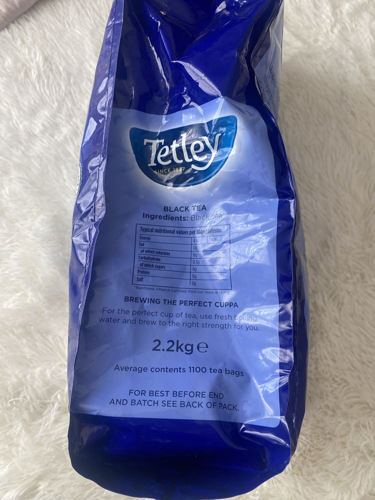 Herbata ekspresowa Oryginal One Cup Tetley 2,2kg wielka paczka