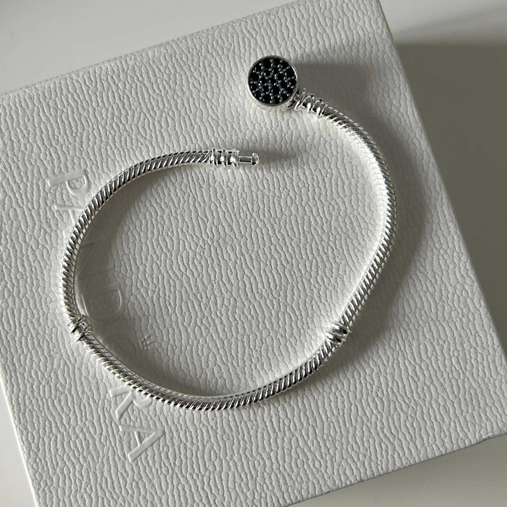Bransoletka Srebrna 19 cm do Pandora Charms APART Idealna na Prezent