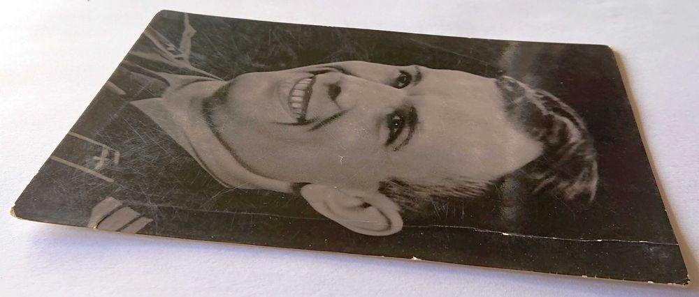 Kartka pocztowa - Jurij Gagarin RUCH Znaczek + Stemple- 1961 r. Nr 43