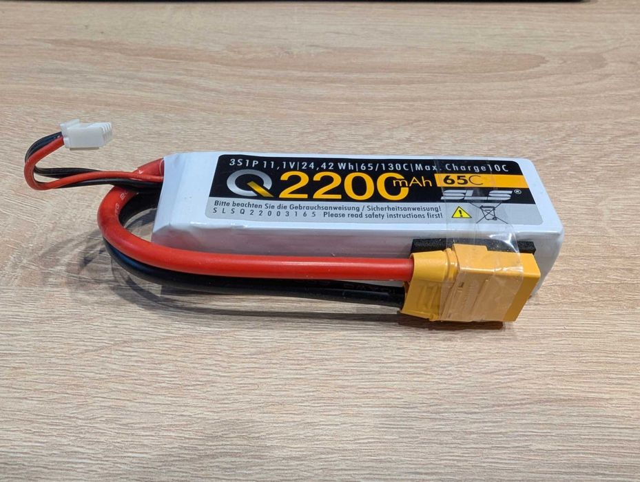 Pakiet akumulator Lipo SLS Quantum 2200mAh 3S 11.1V 65/120C nowy!!!