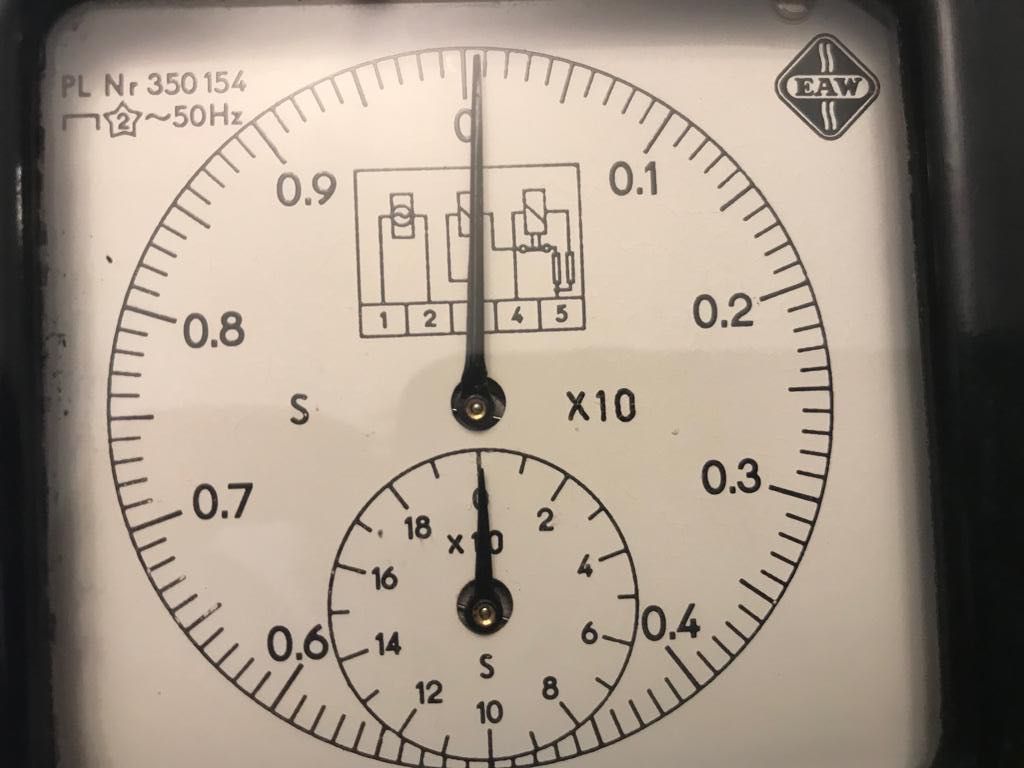 Antyk - elektryczny stoper niemiecki EAW. Waga Ok. 0,9 kg