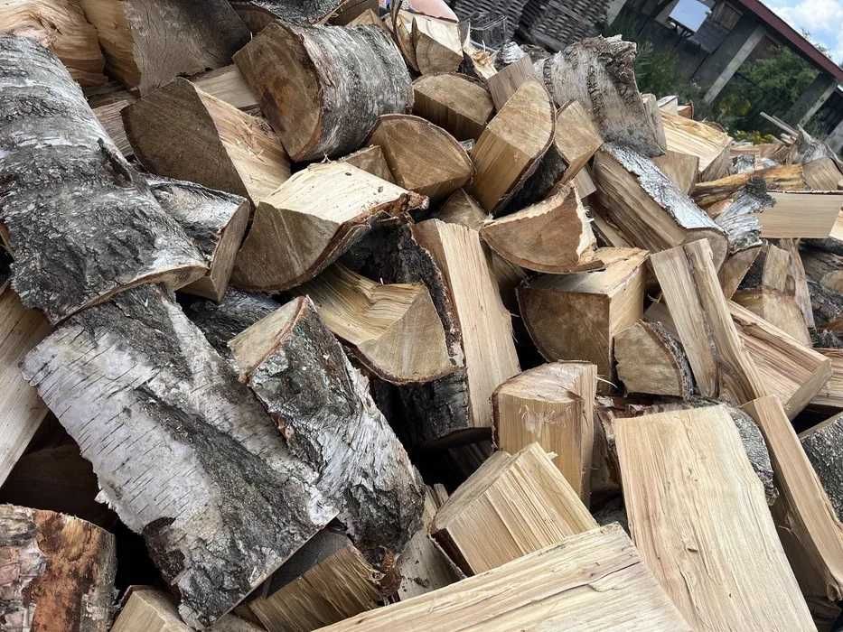 DREWNO KOMINKOWE opałowe  BRZOZA , zrzyny olcha sosna buk dąb
