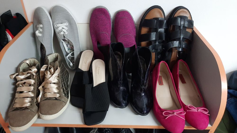 Європейське взуття оптом, крем сорт