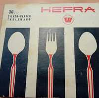 Komplet sztućców Hefra 1984 nieużywane