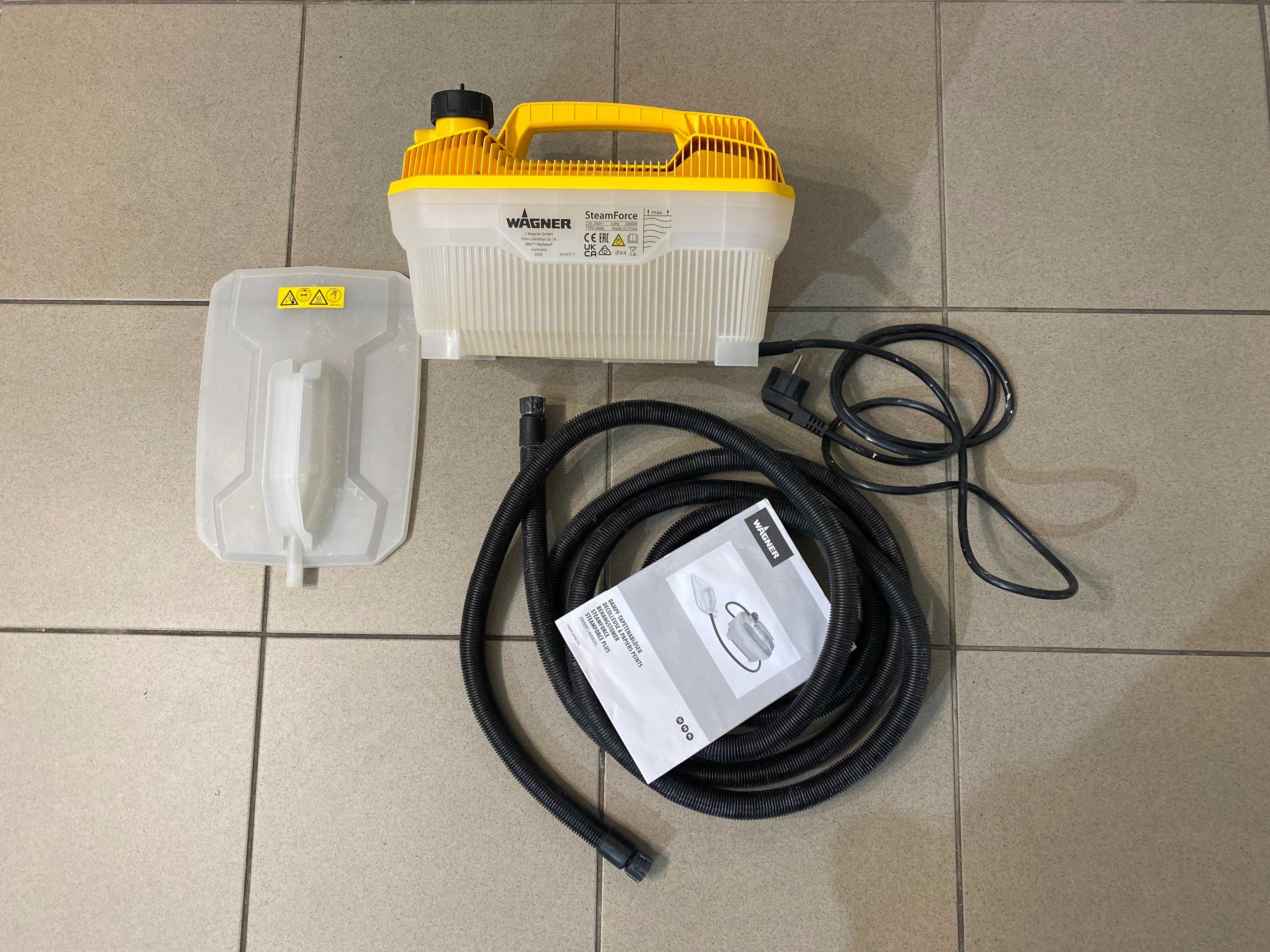 Parownica do usuwania tapet WAGNER STEAMFORCE 2000W 4L
