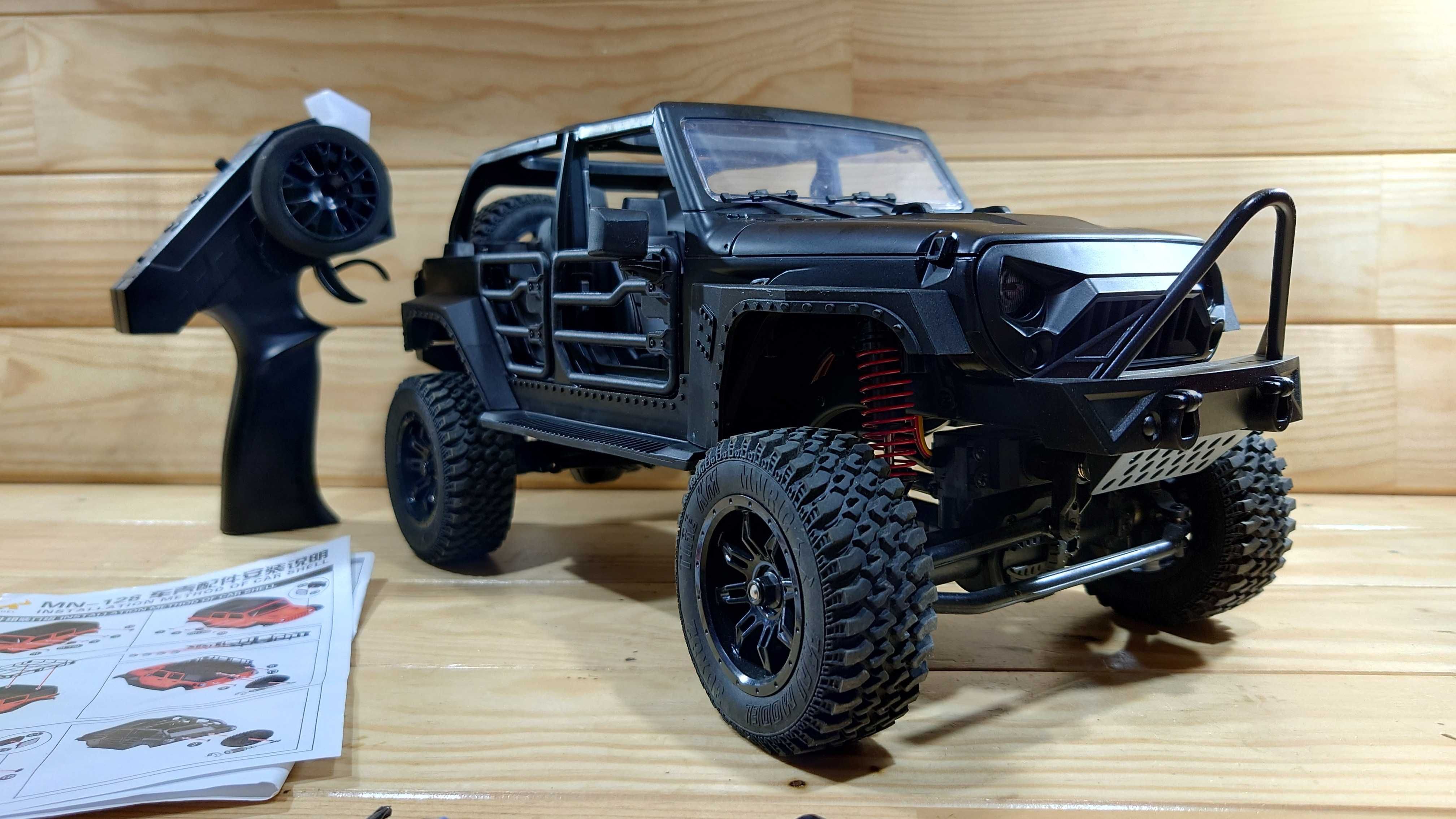 MN Model MN128 carros RC Jeep