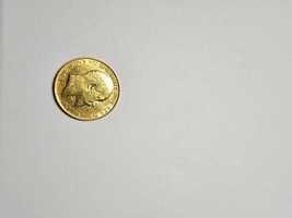 Złota moneta Wielka Brytania Edward XII 1909