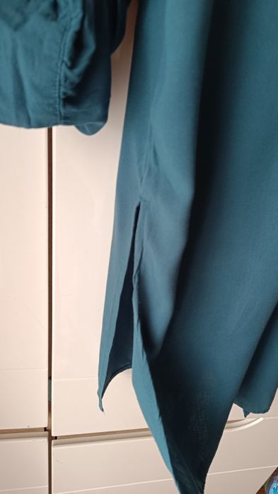 Koszula turkus stójka Bonprix