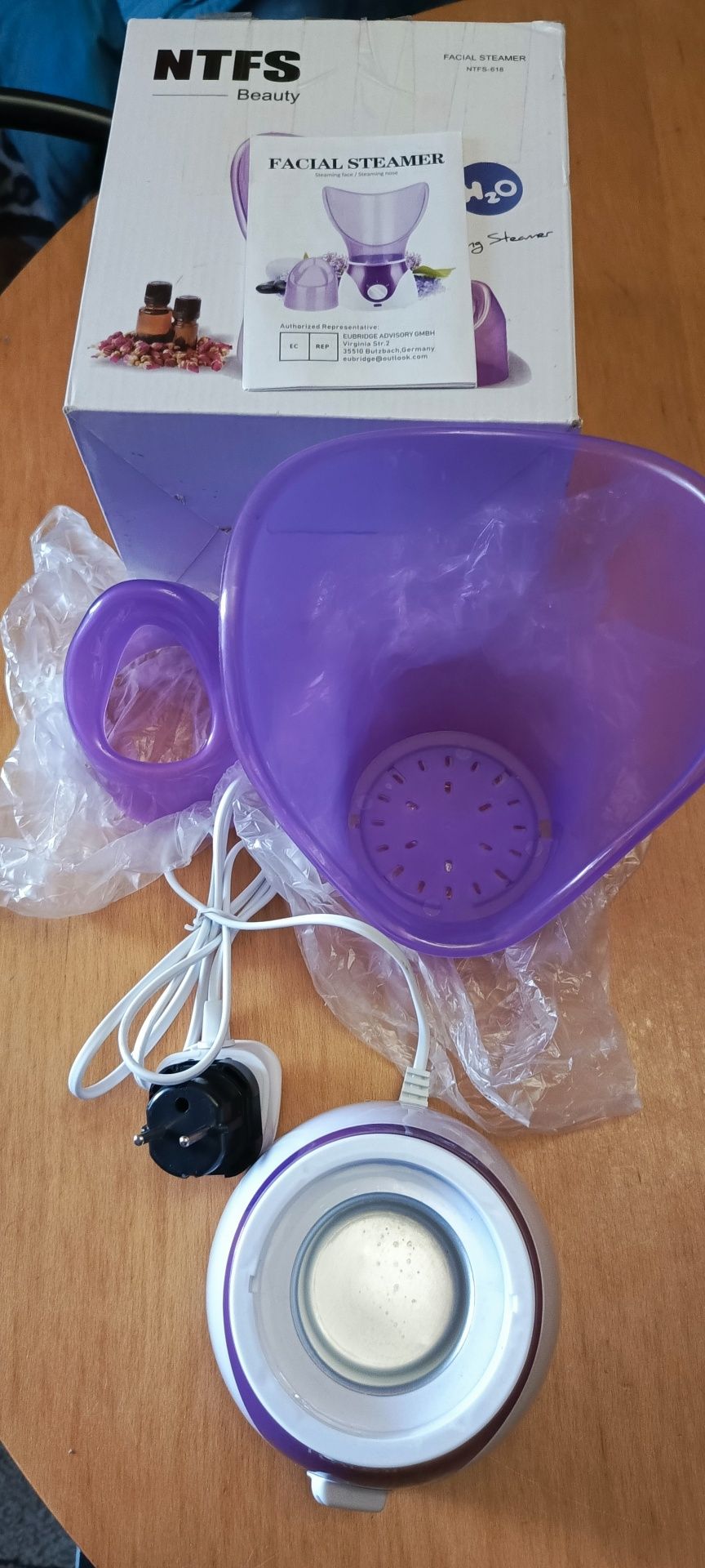Parownica,sauna do twarzy do intensywnej pielęgnacji skóry i inhalacji