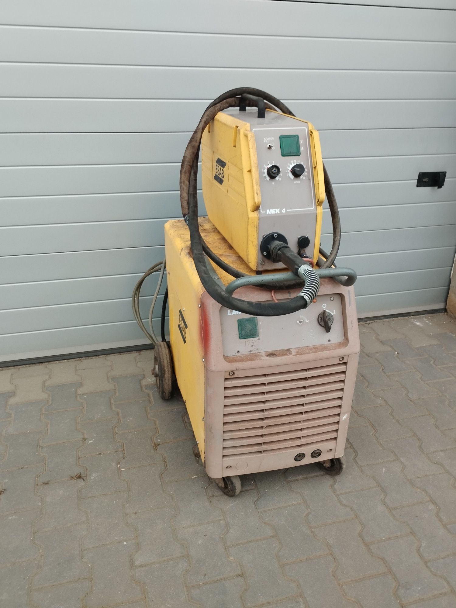 Spawarka migomat esab law 500 w chłodzenie cieczą,