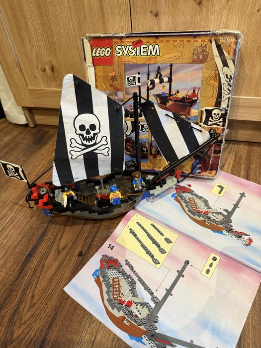Lego pirates 6268 Kompletny Instrukcja i box