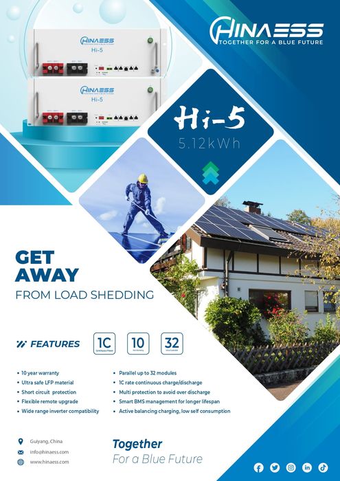 Magazyn energii HinaESS Hi5 5.12kWh (szufladowy)