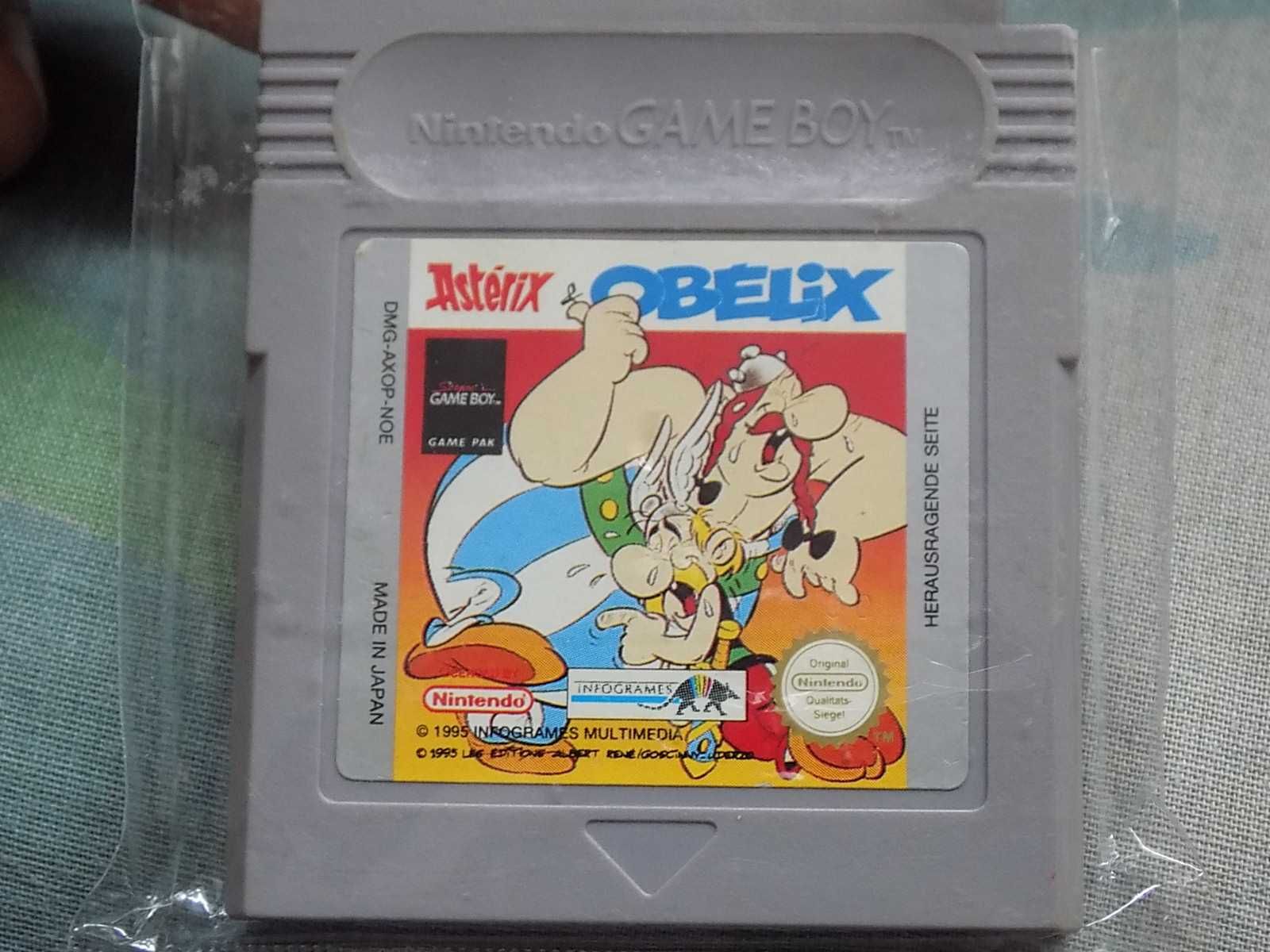 Asterix & Obelix, kapitalny tytuł na Nintendo Game Boy/GBC/GBA SP bdb!