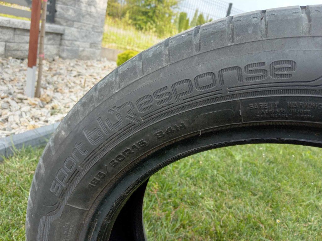 2szt. Opony Dunlop 185/60/R15 Sport Bluresponse letnie