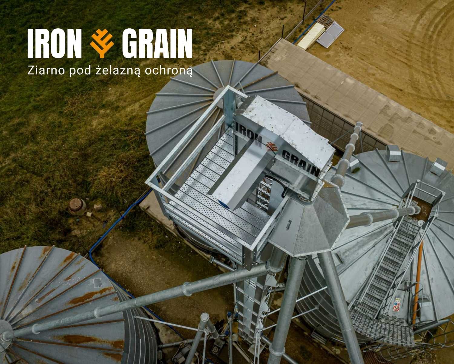 Podajniki kubełkowe do silosów podajnik pionowy na ziarna IRON GRAIN