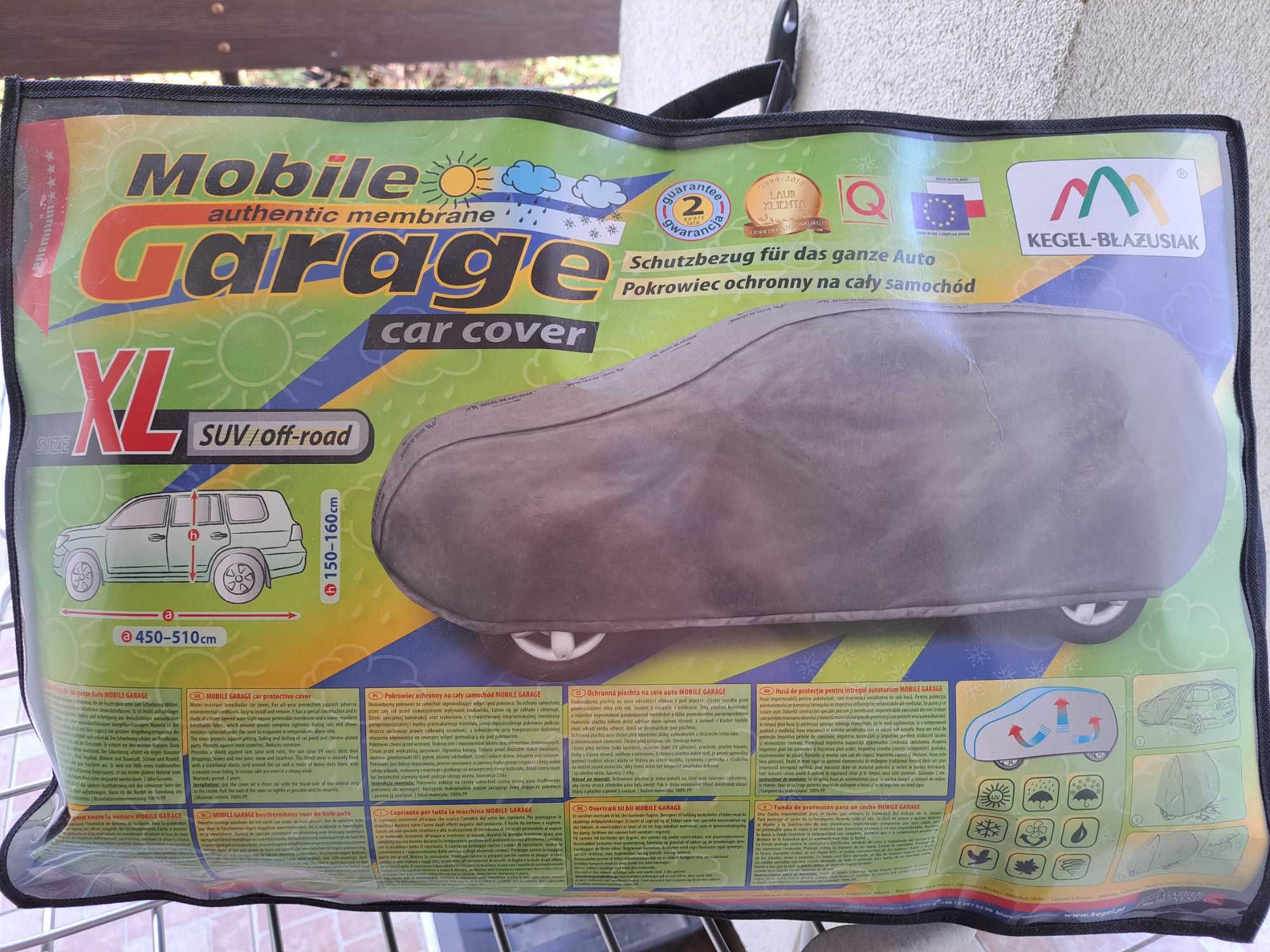 Pokrowiec na duże auto/SUV MOBILE GARAGE XL Kegel-Błażusiak