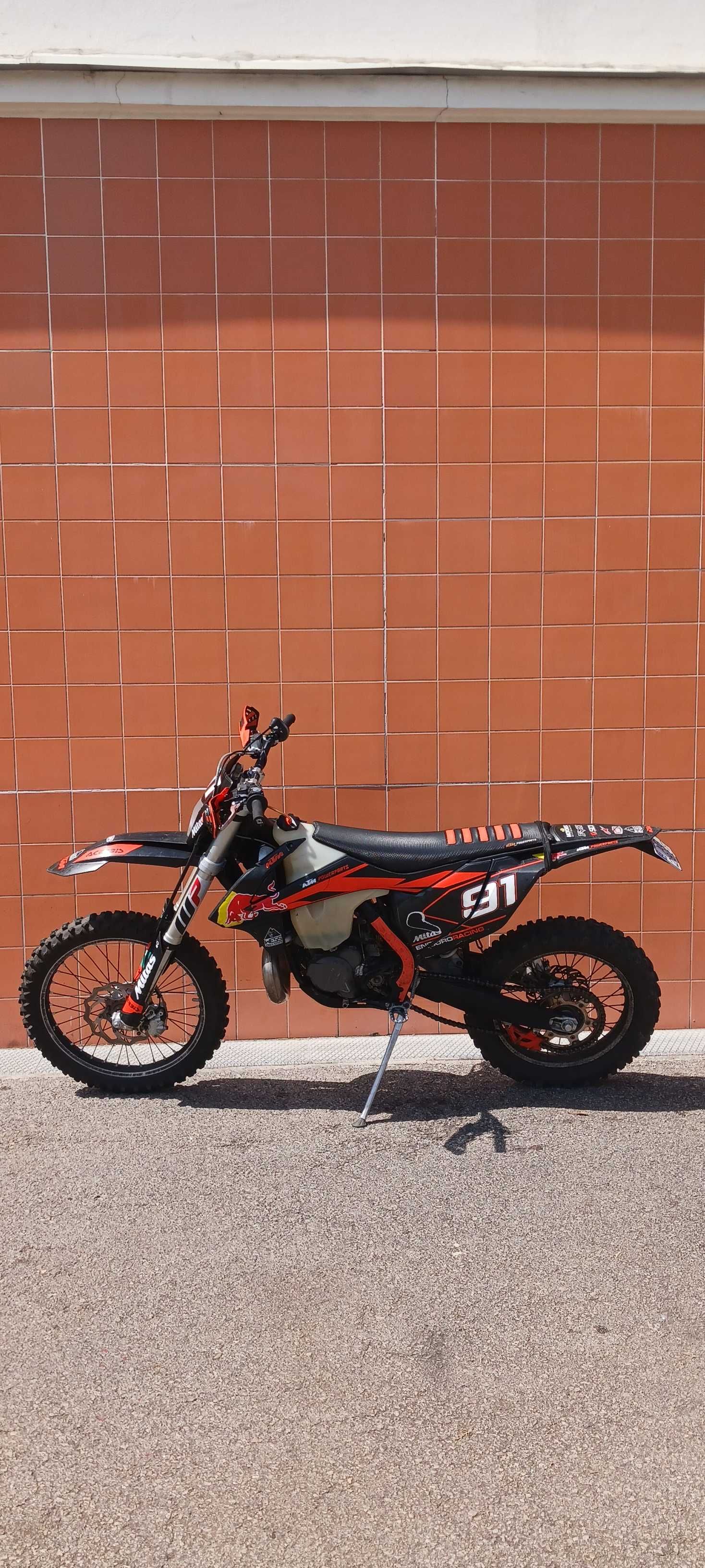 KTM EXC 300 Matriculada - Modelo 2017