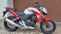 Honda CB CB500 FA a2 abs mały przebieg,jak nowy serwis ,książki