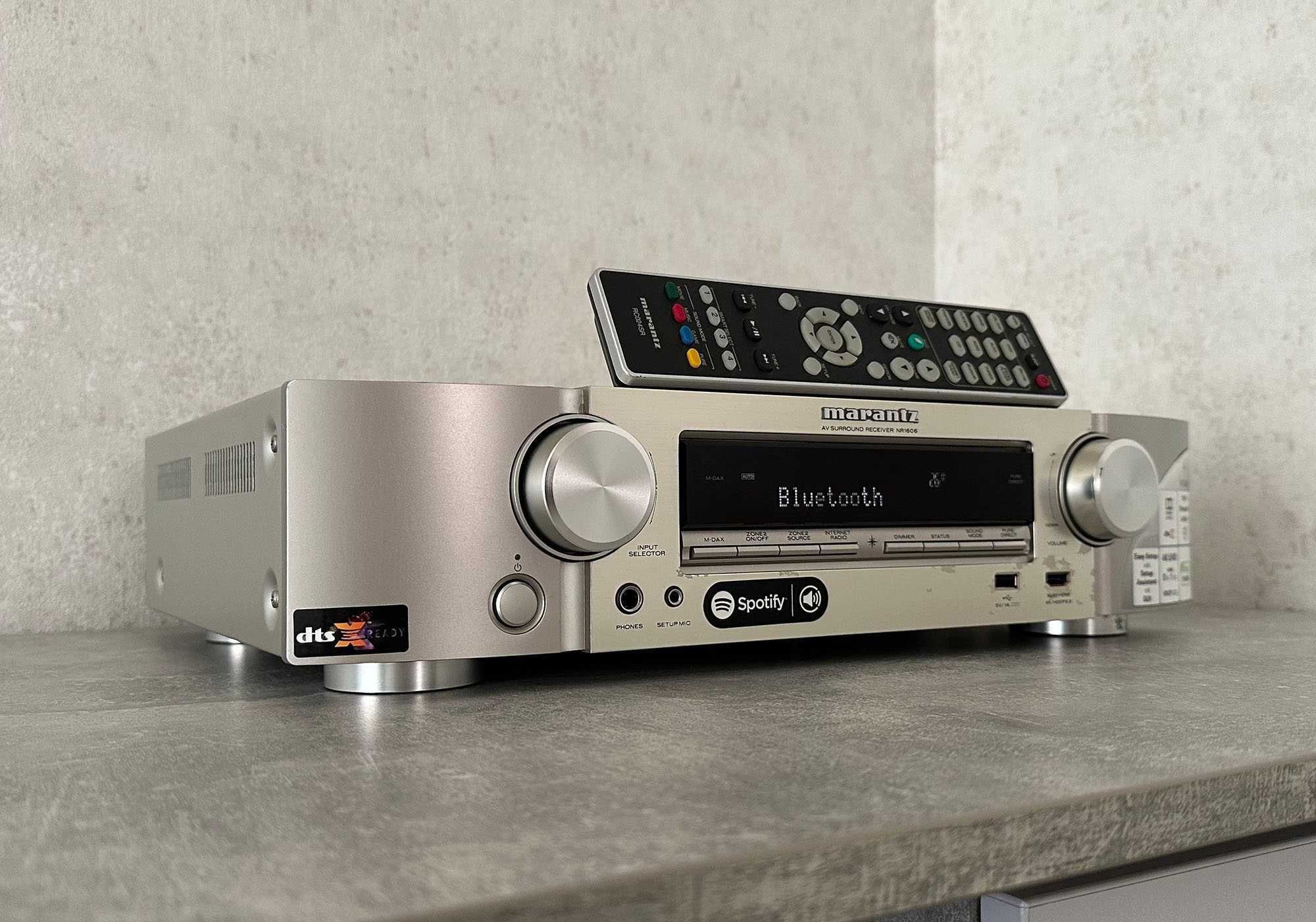 Ресивер Marantz NR1606 (Wi-Fi, Bluetooth, AirPlay, Dolby Atmos, DTS:X)