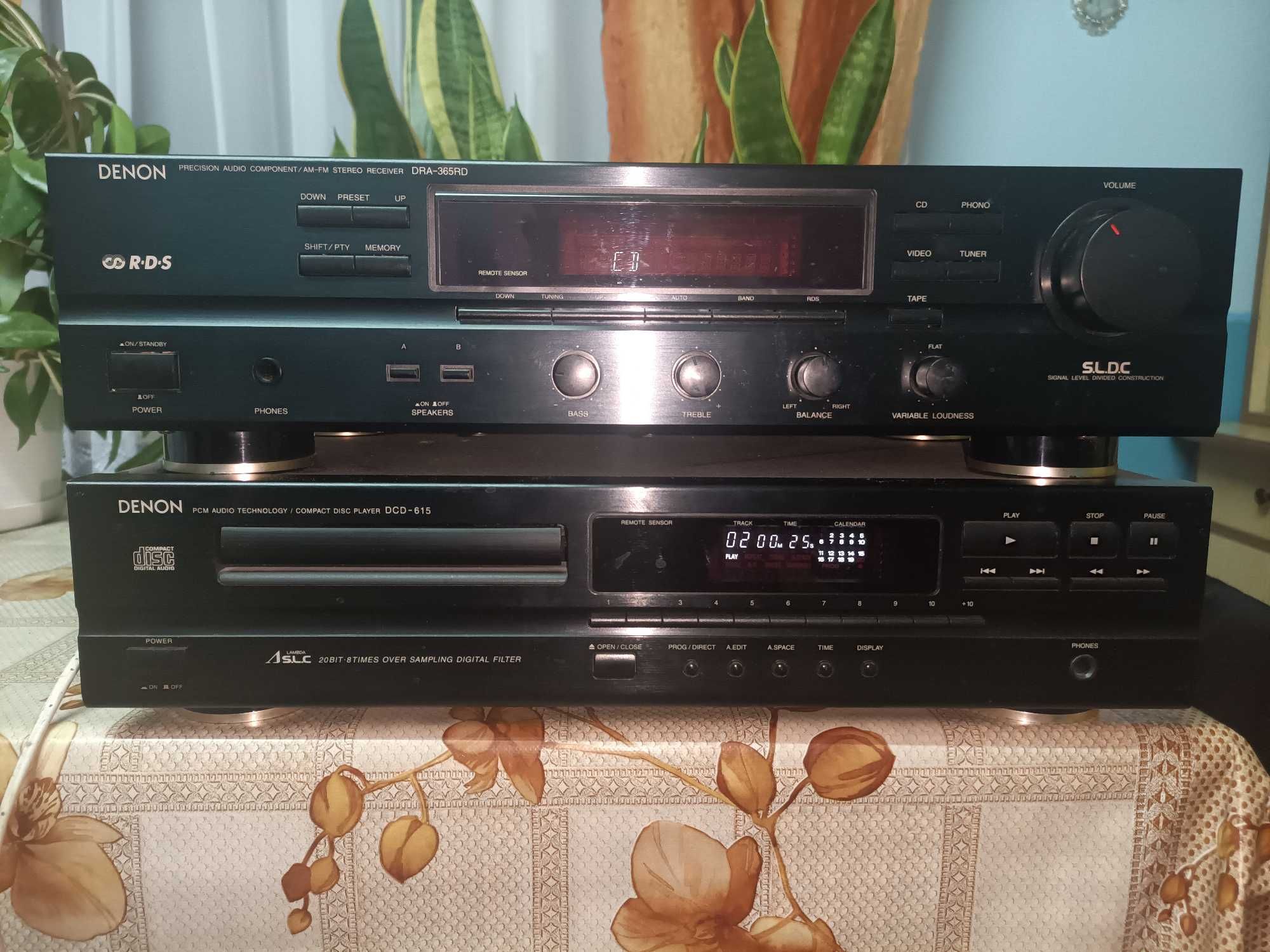 Sprzedam denon z kolumnami