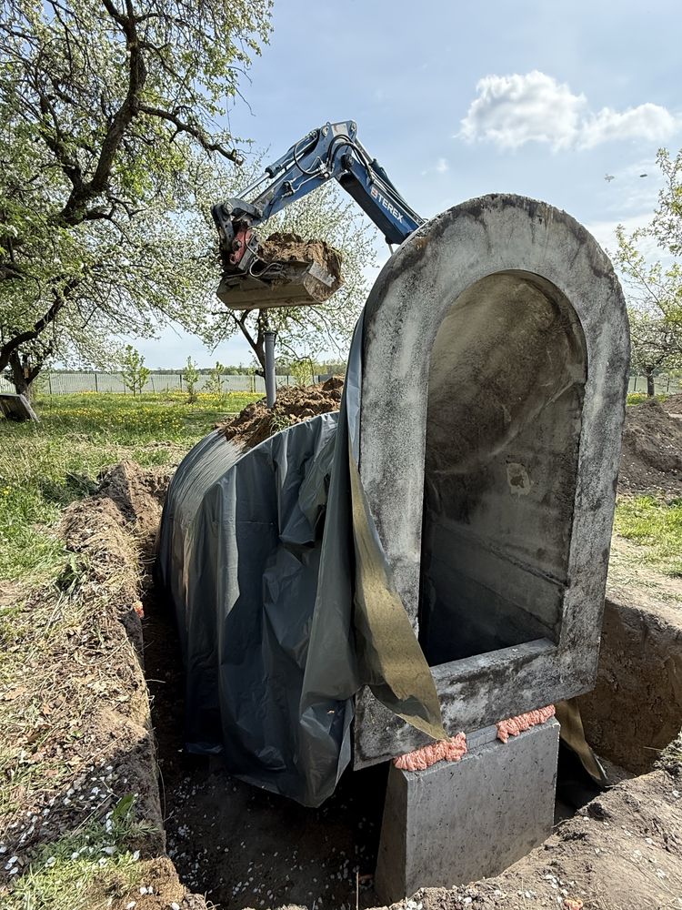 Szambo betonowe zbiornik na deszczówkę 10m