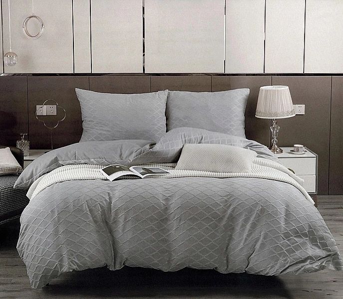 Pościel 200x220 Komplet 4 części Żakardowa z Kory Elegancka Ignazio