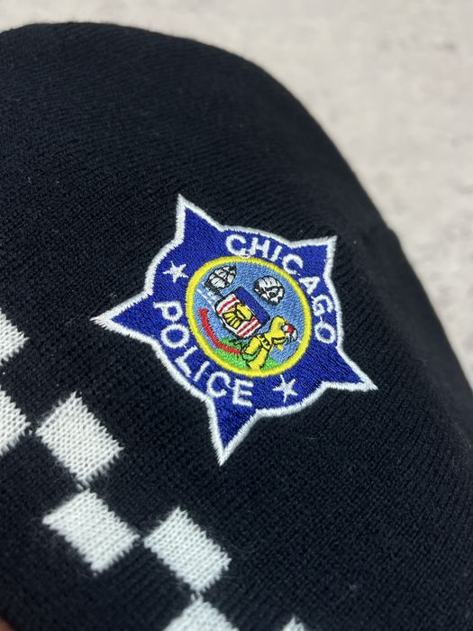 Винтажная шапка Chikago Police CPD
