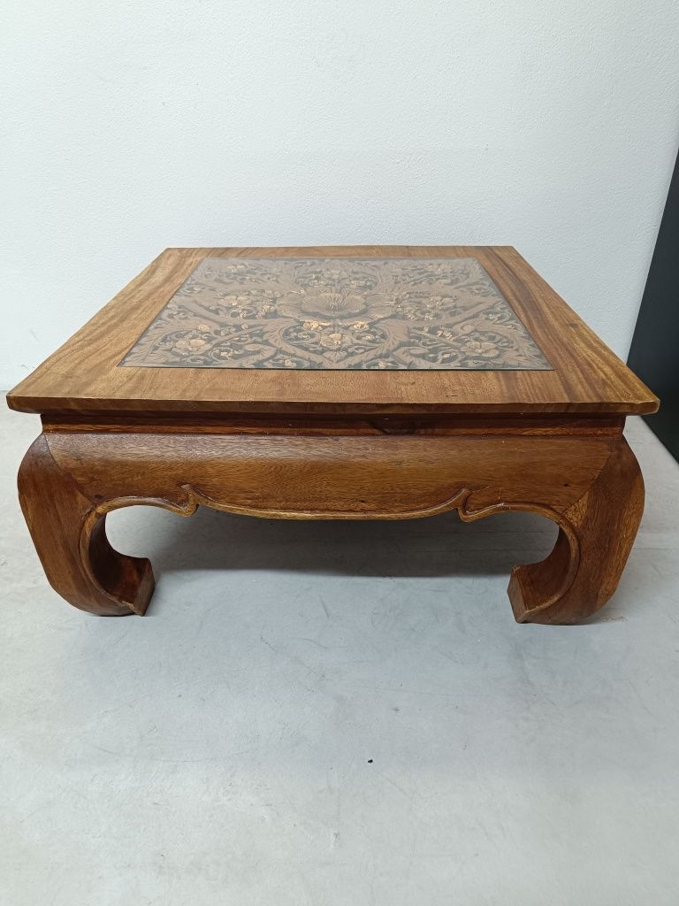 Mesa de centro com talha dourada, Única!