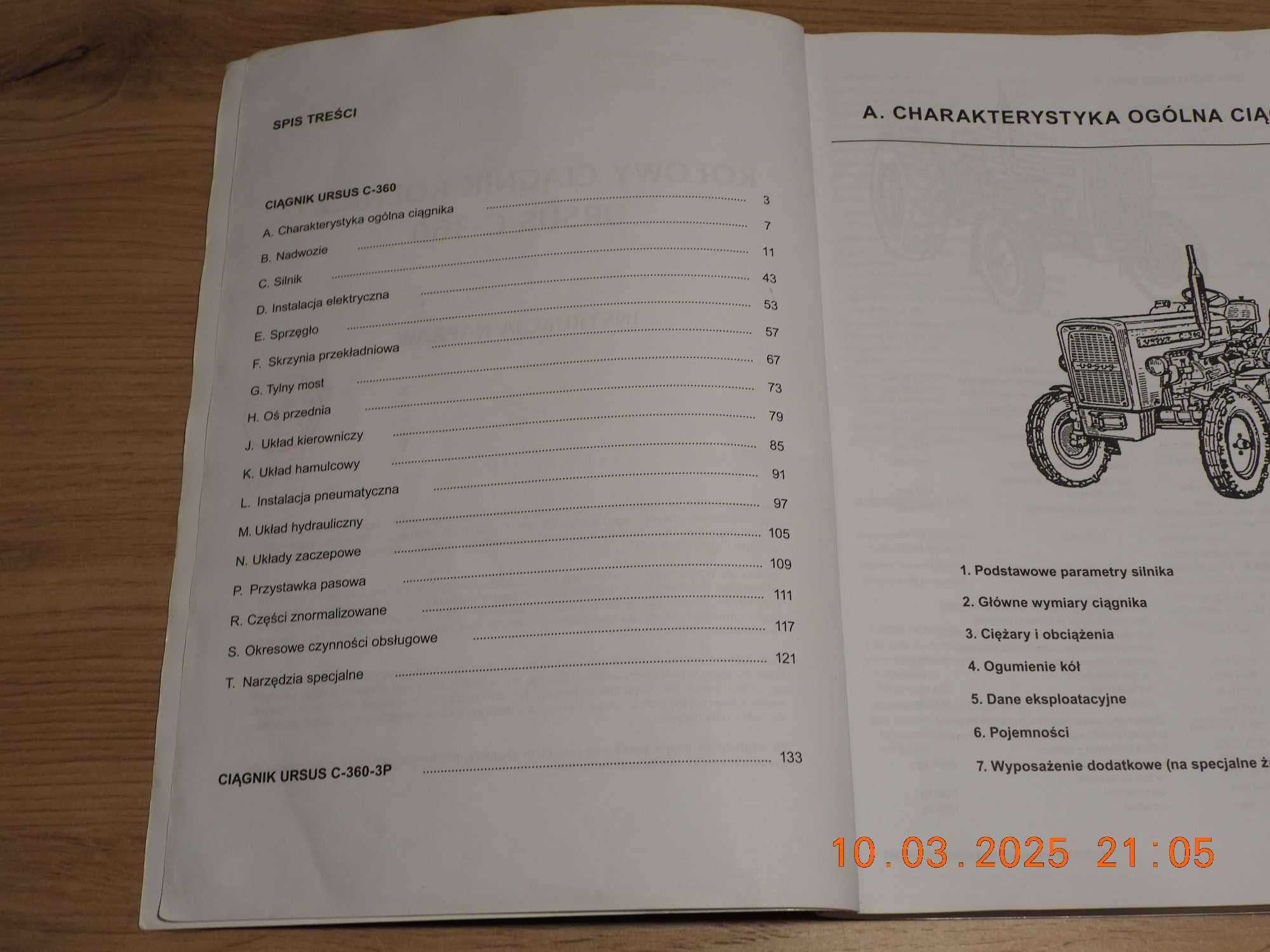Kołowe ciągniki rolnicze URSUS C-360 i C-360 3P Instrukcja napraw