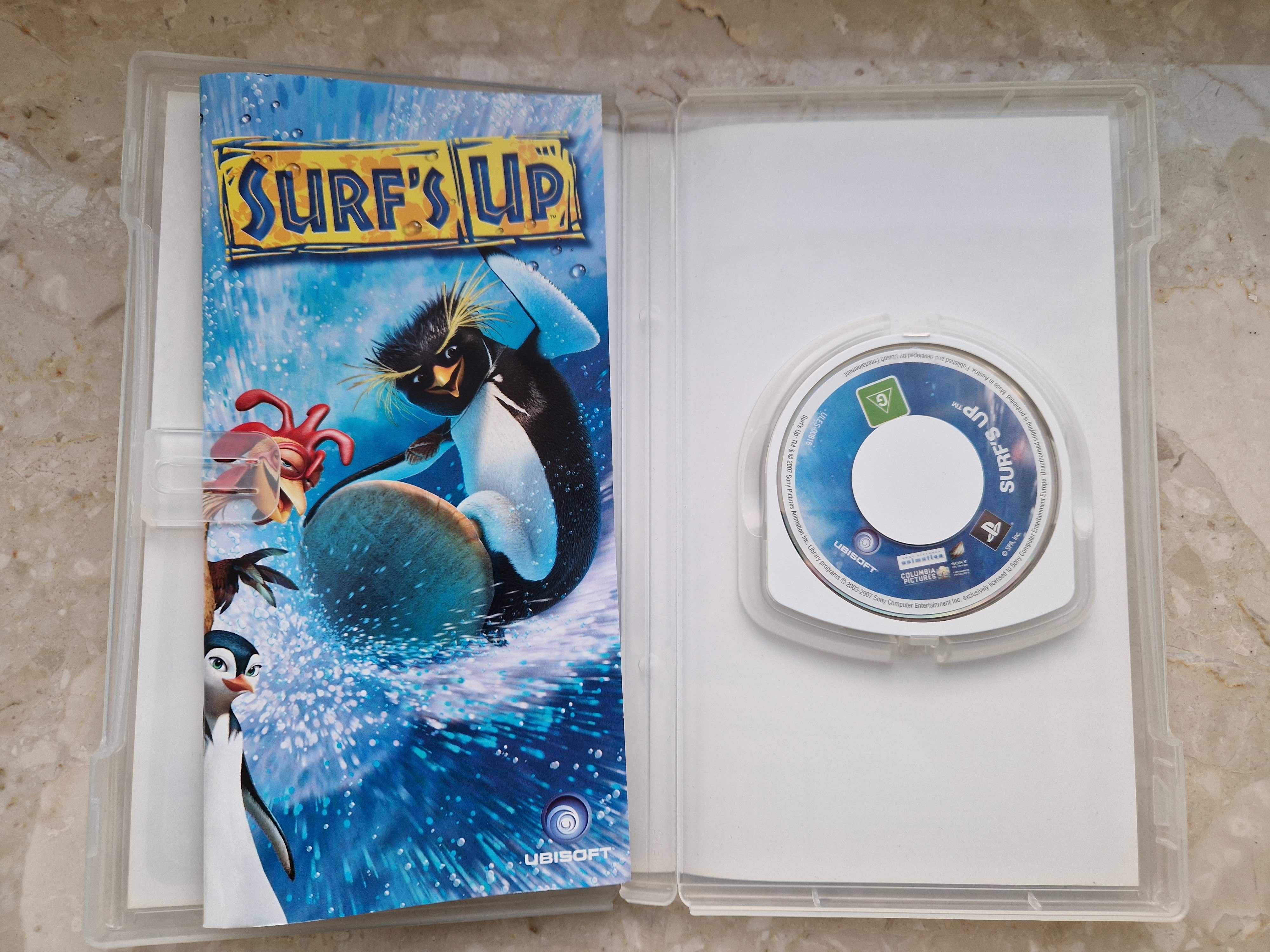 Gra na PSP "Surf's up"