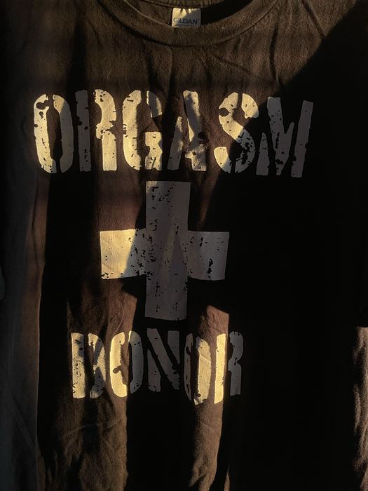 Футболка мерч donor orgasm