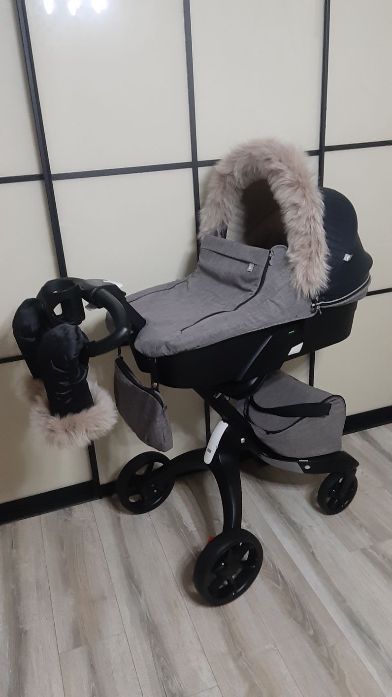 Стан нової. Stokke Xplory V5 3в1 з аксесуарами