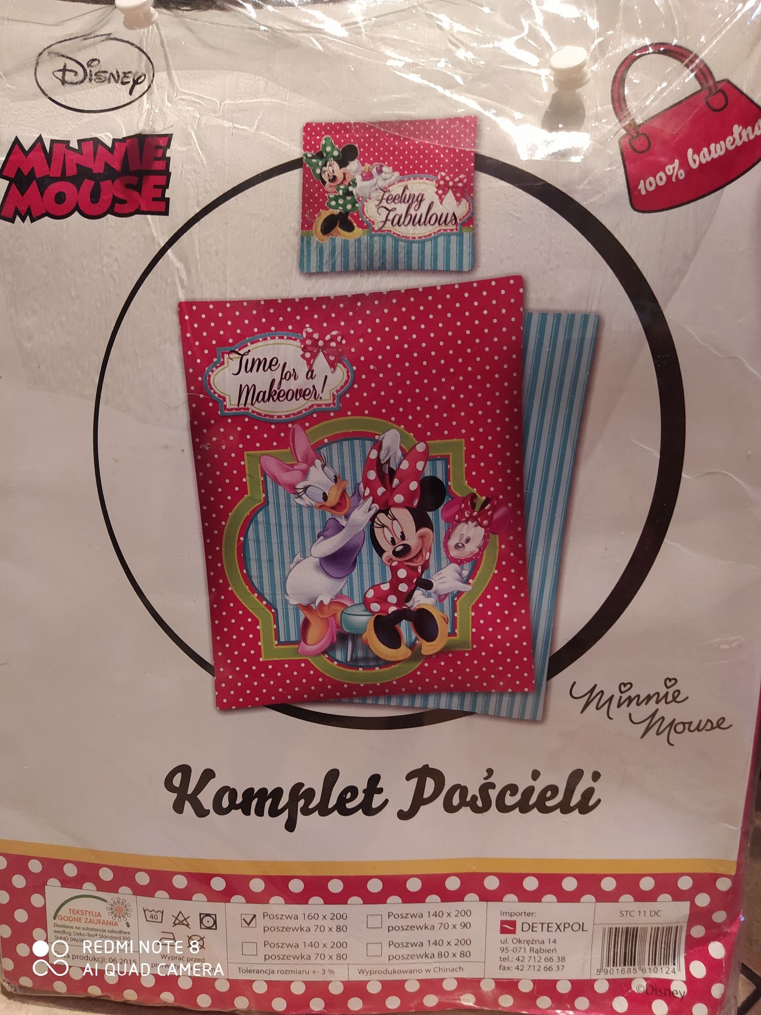 Nowe pościel i zasłonki Minnie