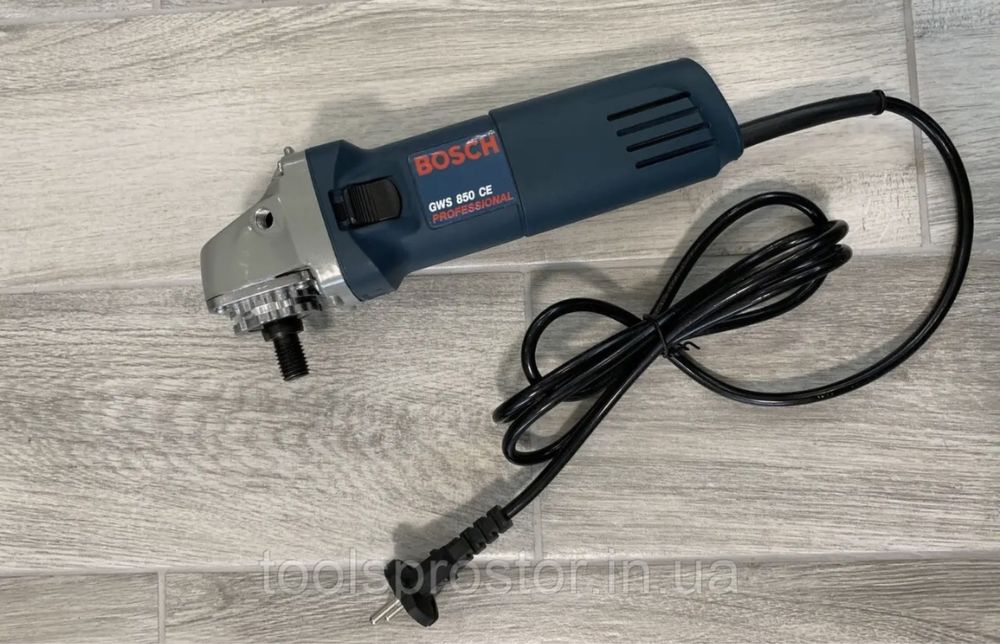 Угловая шлифмашина Bosch GWS 850 CE болгарка регулятор оборотов