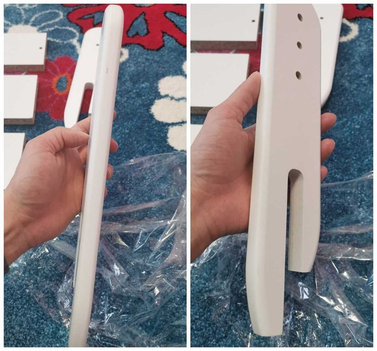 Łóżeczko dziecięce 180x80 JULIA białe OUTLET