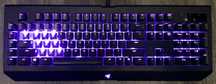 Razer BlackWidow Chroma V2 Teclado mecânico RGB para gaming com apoio