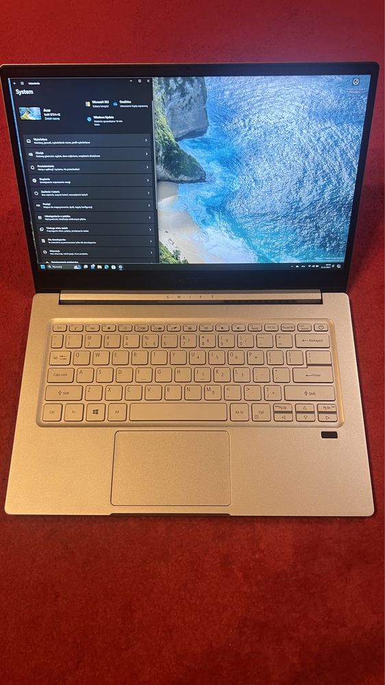 Acer swift 3 sf314-42 ryzen 5 512GB 8Gb RAM