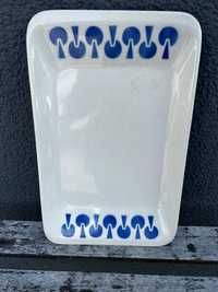 Prostokątny ceramiczny talerz- patera DDR