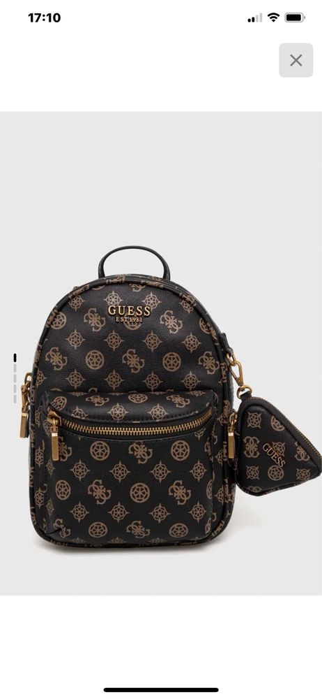 Guess ОРИГИНАЛ рюкзак коричневый